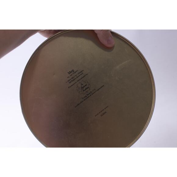 Meg by Jan Hagara, Stacking Tin Boxes, Set of 3, Little Girl with Teddy Bear, - Picture 3 of 3